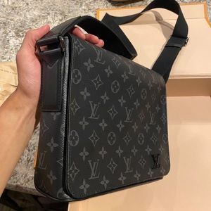 Louis Vuitton Monogram Eclipse District PM Bag